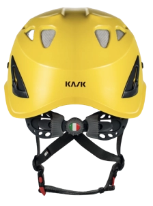 Casque de chantier jaune